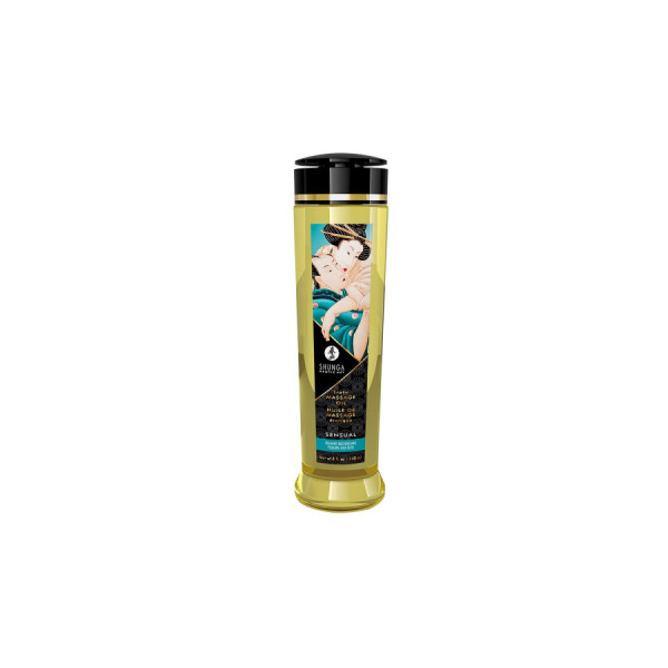 Huile de massage Sensual fleurs des îles aphrodisiaque 240ml 